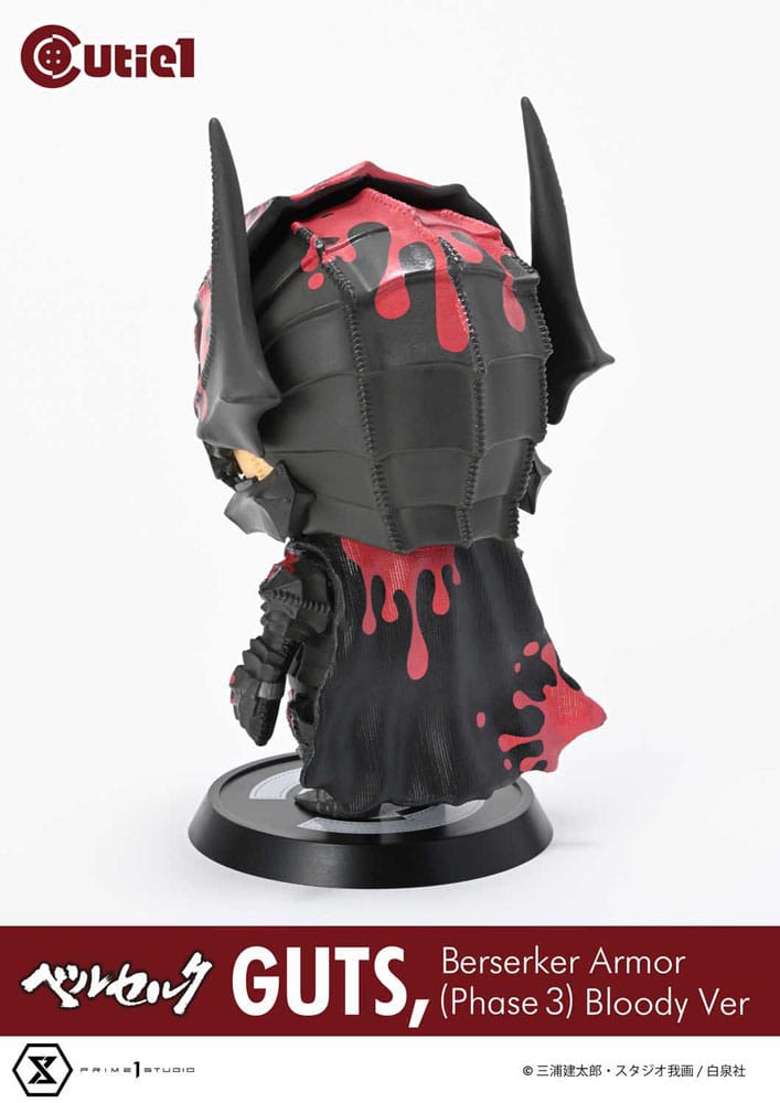 Berserk Cutie1 PVC Figur Guts Berserker Armor (Phase 3) Bloody Ver. 12 cm