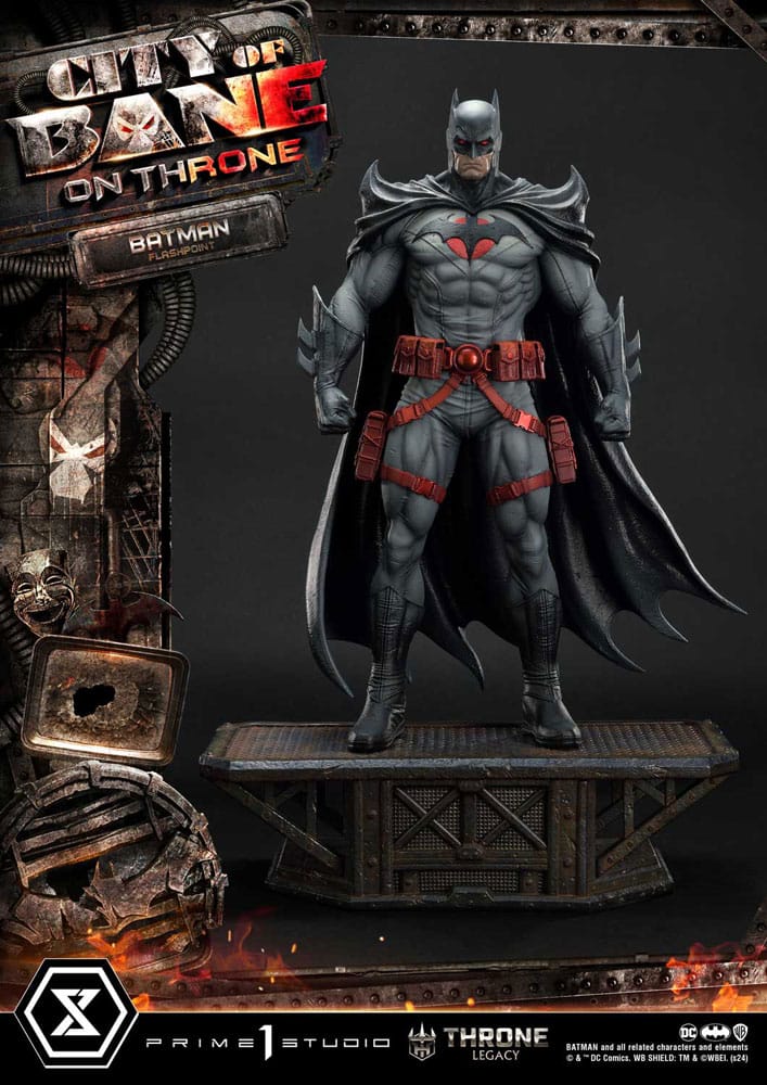 DC Comics Throne Legacy Collection Statue 1/4 Flashpoint Batman 60 cm