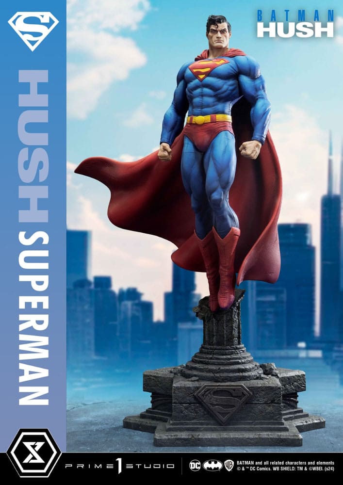 DC Comics Premium Masterline Series Statue 1/4 Batman: Hush (Comic) Superman Bonus Version 77 cm
