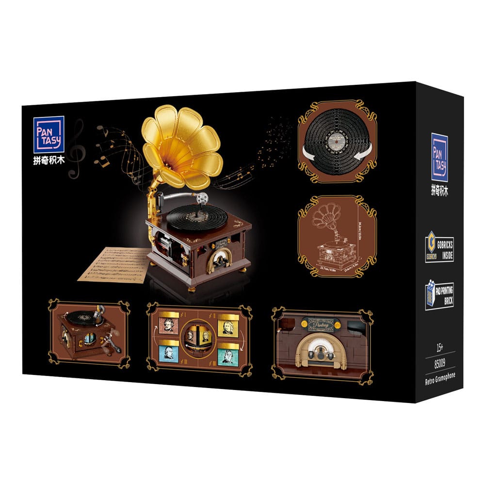 Original-Retro Series Bauset Retro Gramophone 34 cm