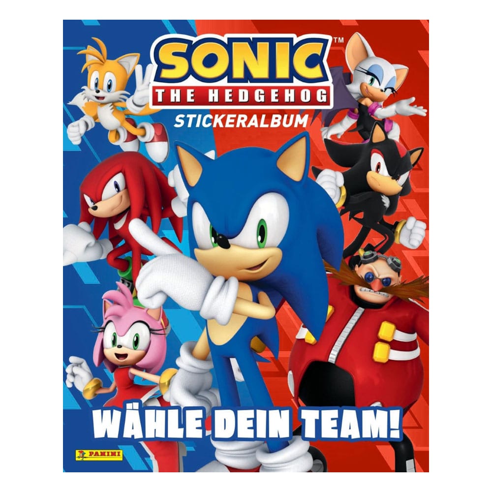 Sonic the Hedgehog Sticker Collection Album *Deutsche Version*