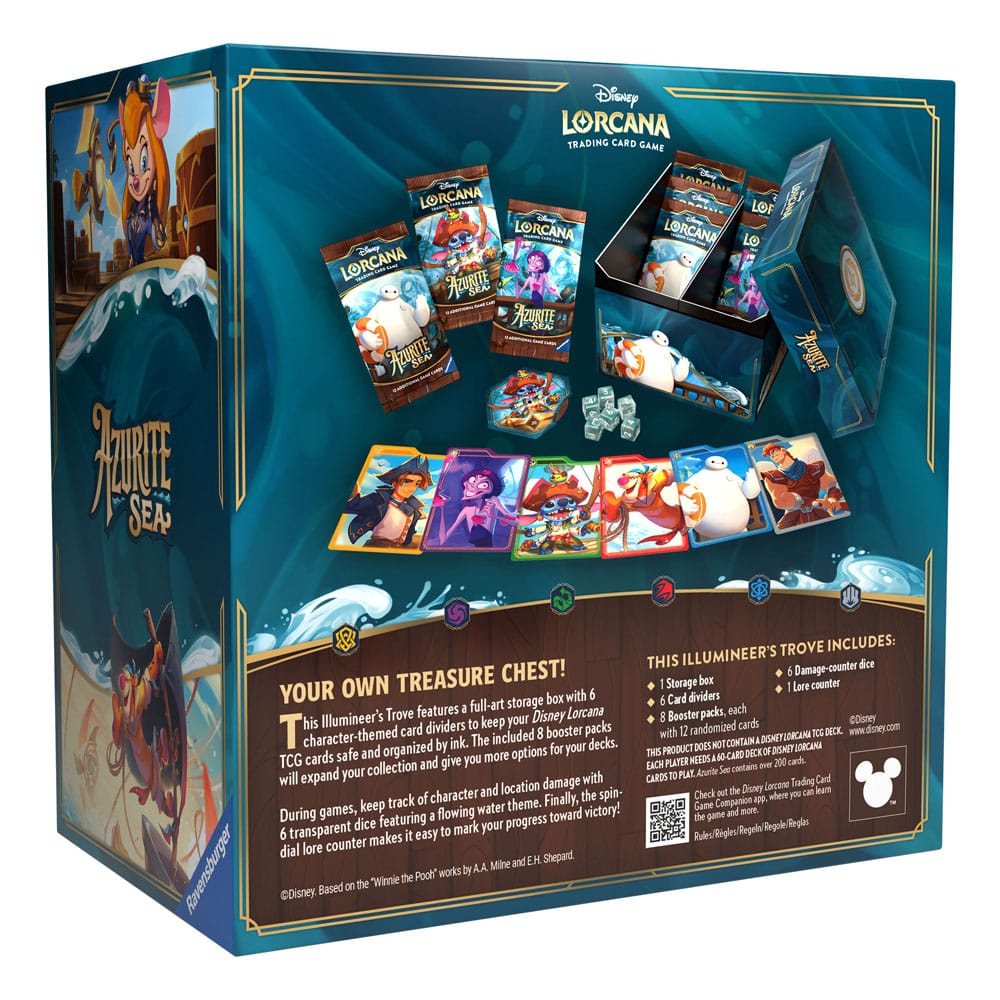Disney Lorcana TCG Azurite Sea llumineer's Trove *Englische Edition*