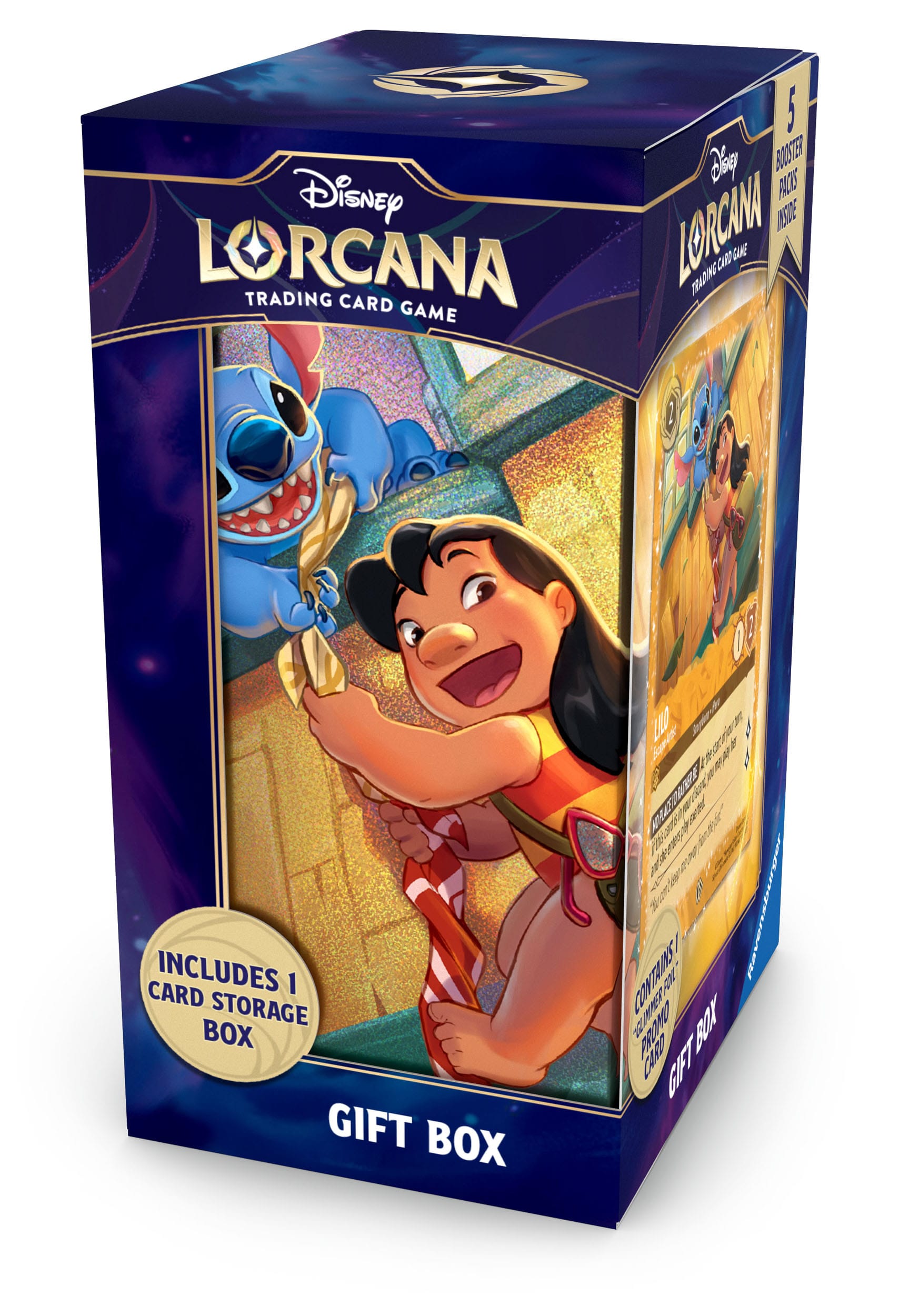 Disney Lorcana TCG Archazia's Island Geschenk-Set Stitch *Englische Edition*