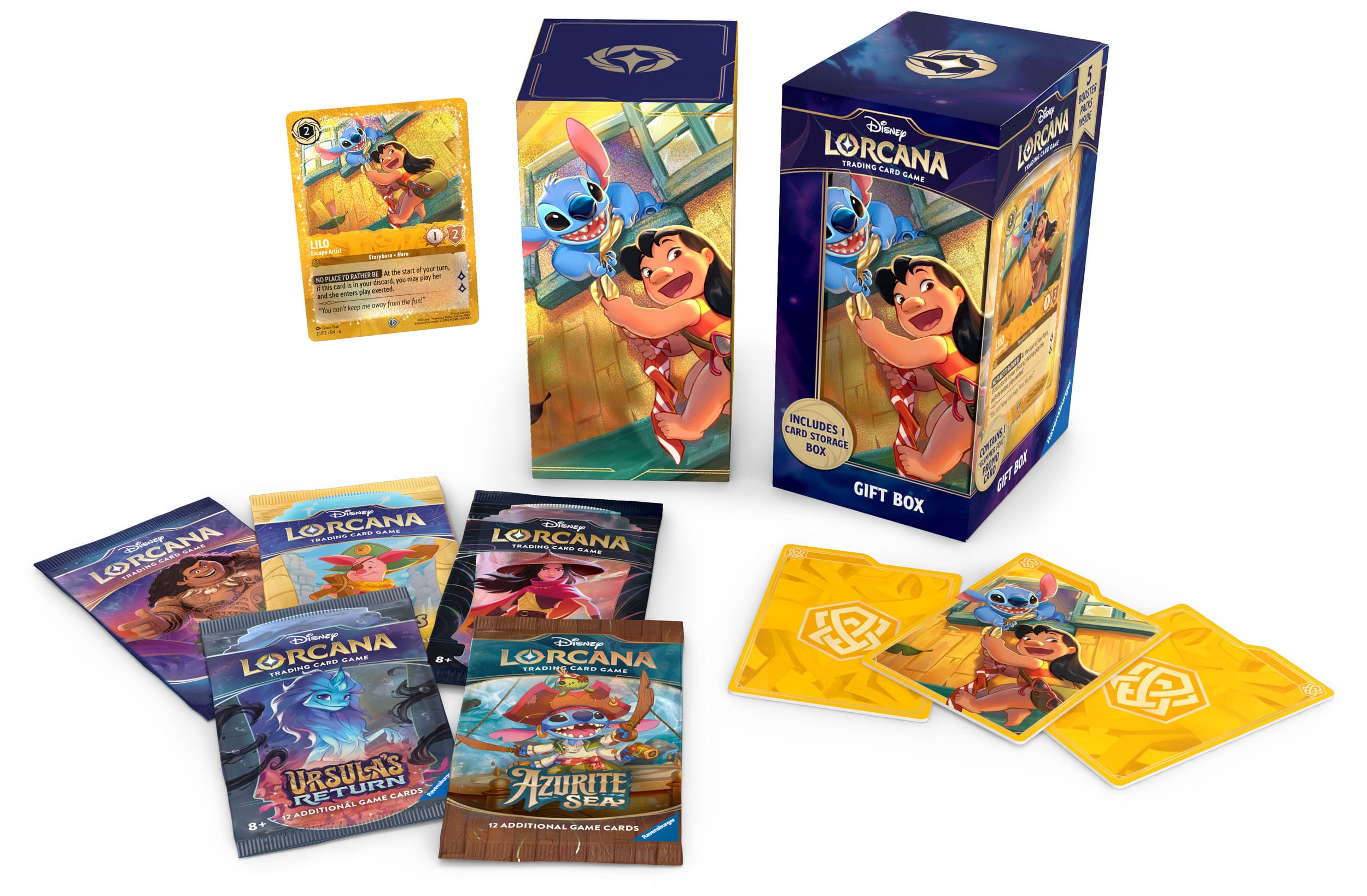 Disney Lorcana TCG Archazia's Island Geschenk-Set Stitch *Englische Edition*