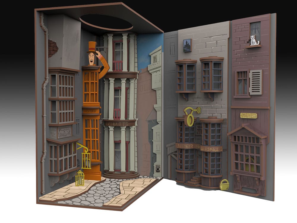 Harry Potter Tiny Adventures Book Nook Mini-Diorama Winkelgasse 23 cm