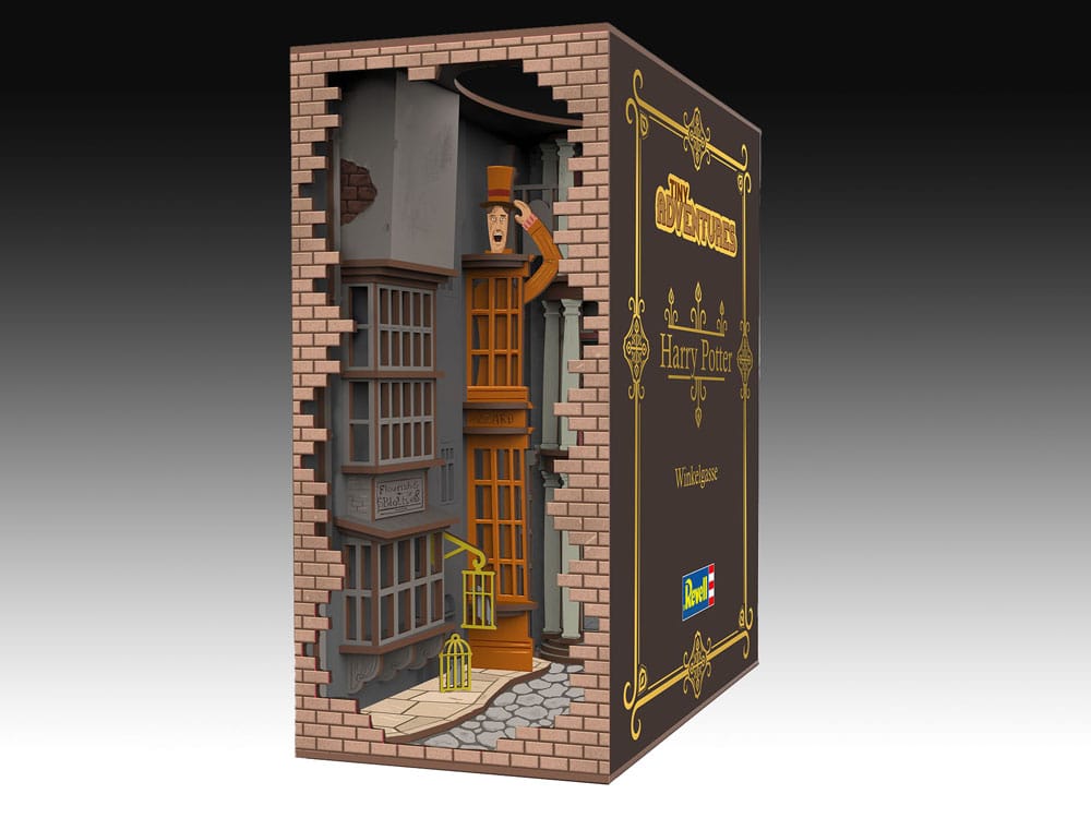Harry Potter Tiny Adventures Book Nook Mini-Diorama Winkelgasse 23 cm