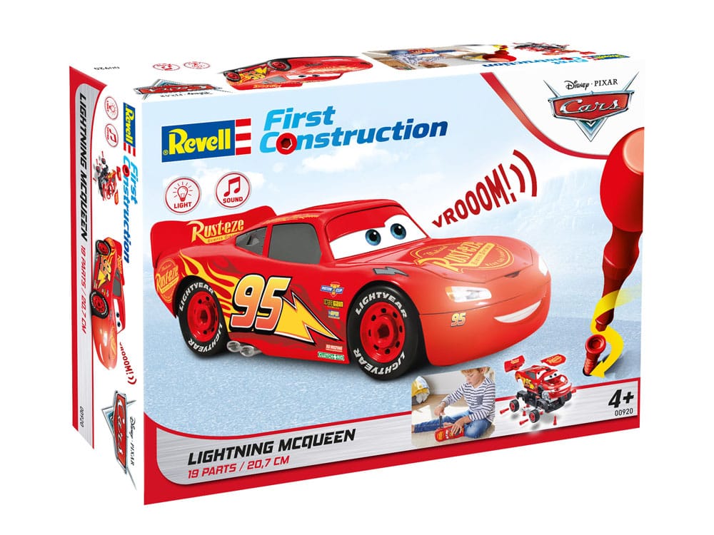 Cars First Construction Bauset Lightning McQueen 21 cm