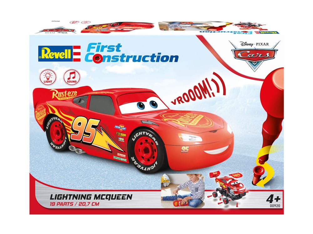 Cars First Construction Bauset Lightning McQueen 21 cm