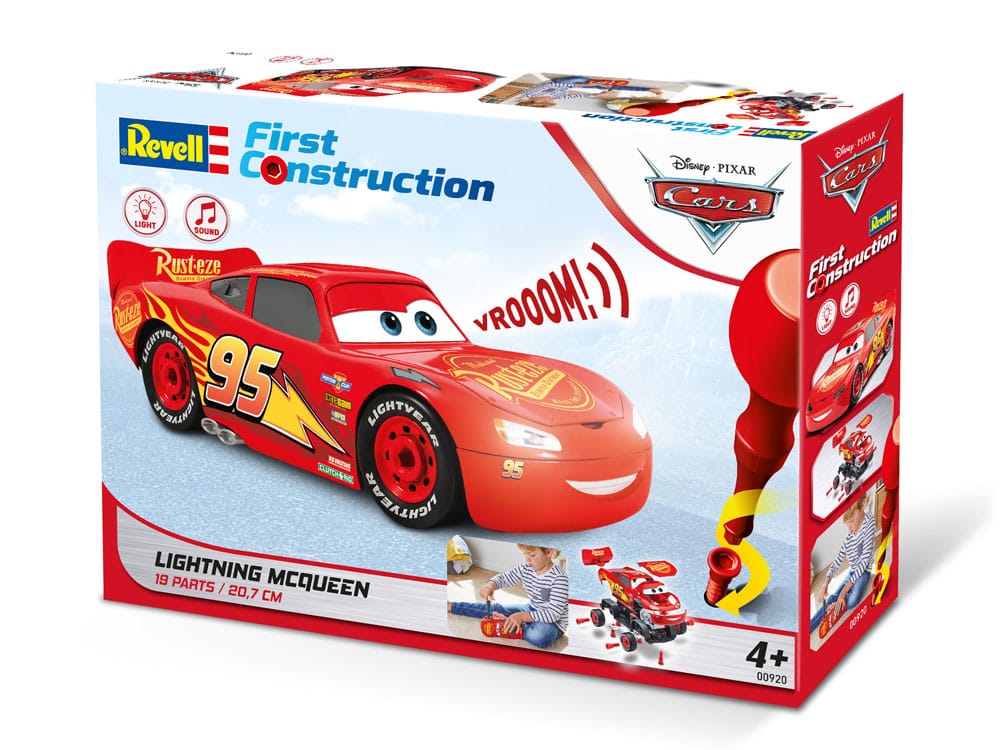 Cars First Construction Bauset Lightning McQueen 21 cm