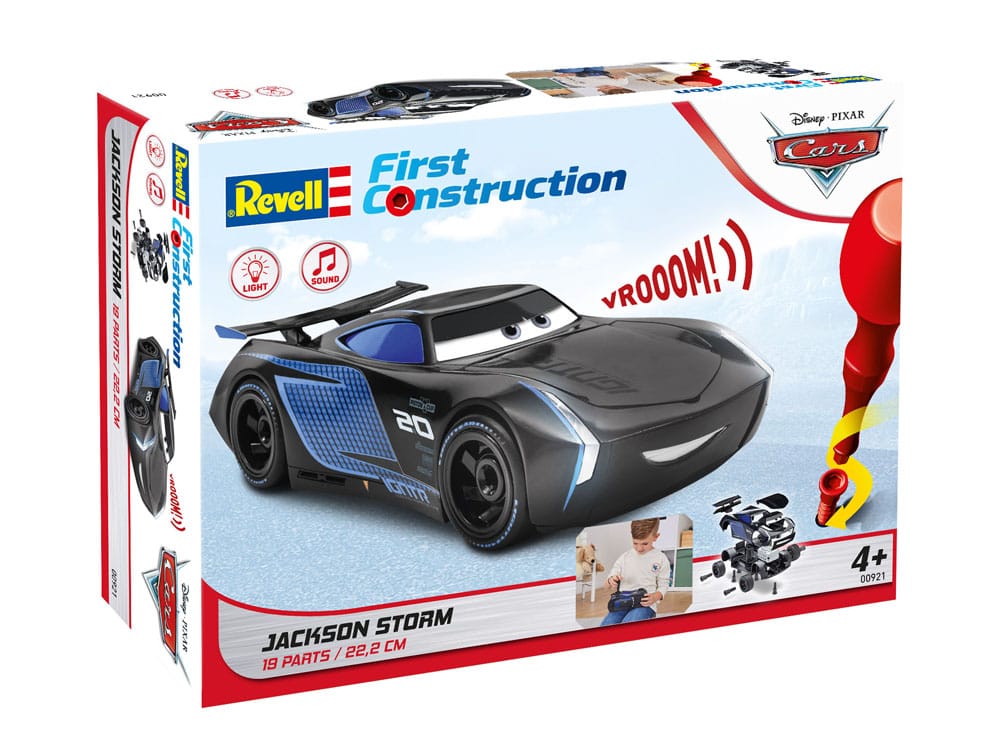 Cars First Construction Bauset Jackson Storm 22 cm