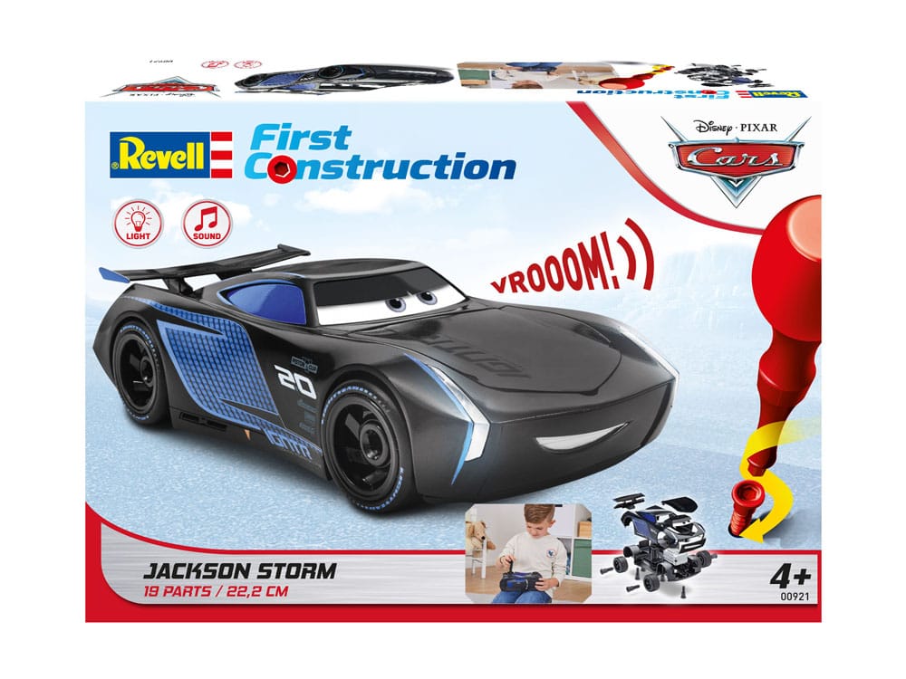 Cars First Construction Bauset Jackson Storm 22 cm