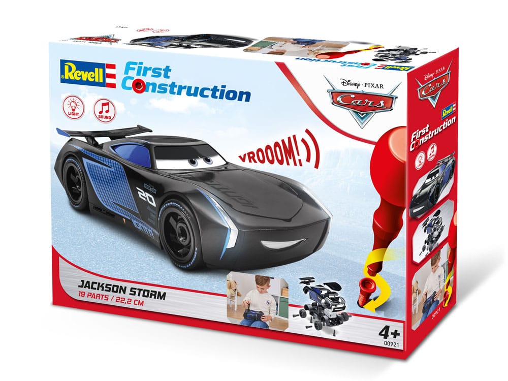 Cars First Construction Bauset Jackson Storm 22 cm