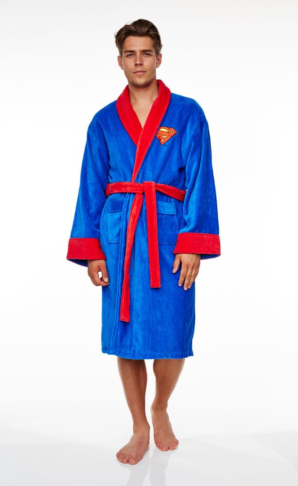 DC Comics Fleece-Bademantel Superman