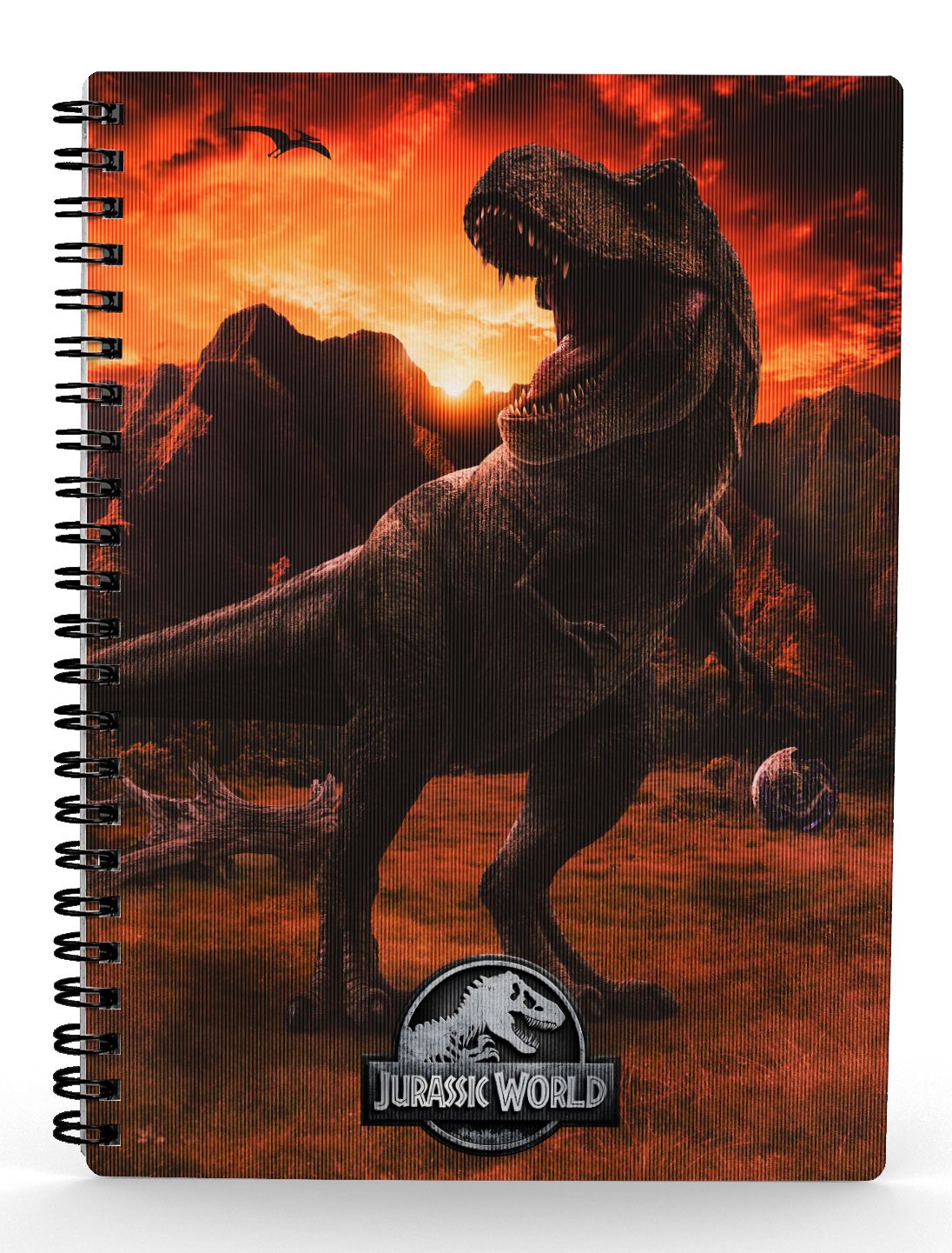 Jurassic World Notizbuch mit 3D-Effekt Into The Wild