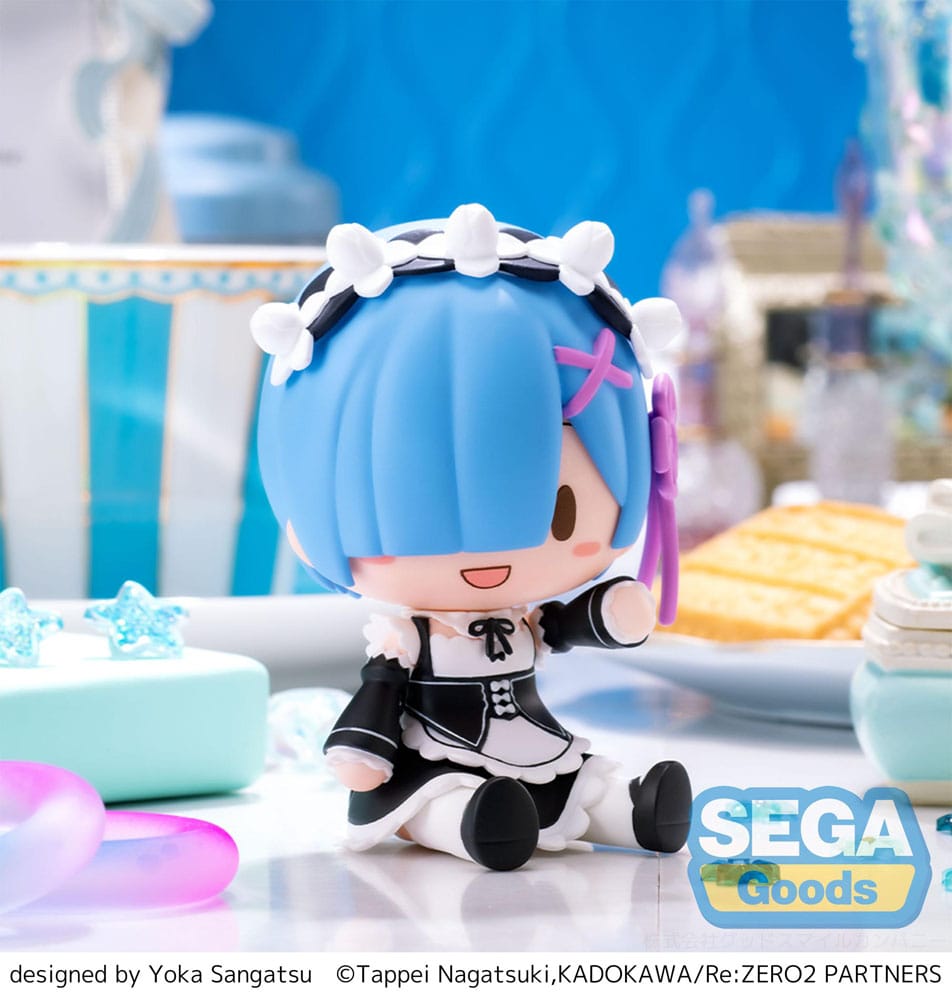 Re:Zero Starting Life in Another World Fuwa Petit Chibi Figur Rem 8 cm