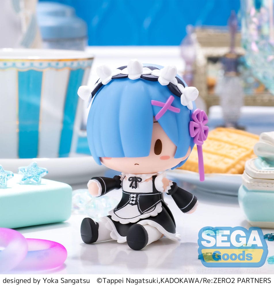 Re:Zero Starting Life in Another World Fuwa Petit Chibi Figur Rem 8 cm