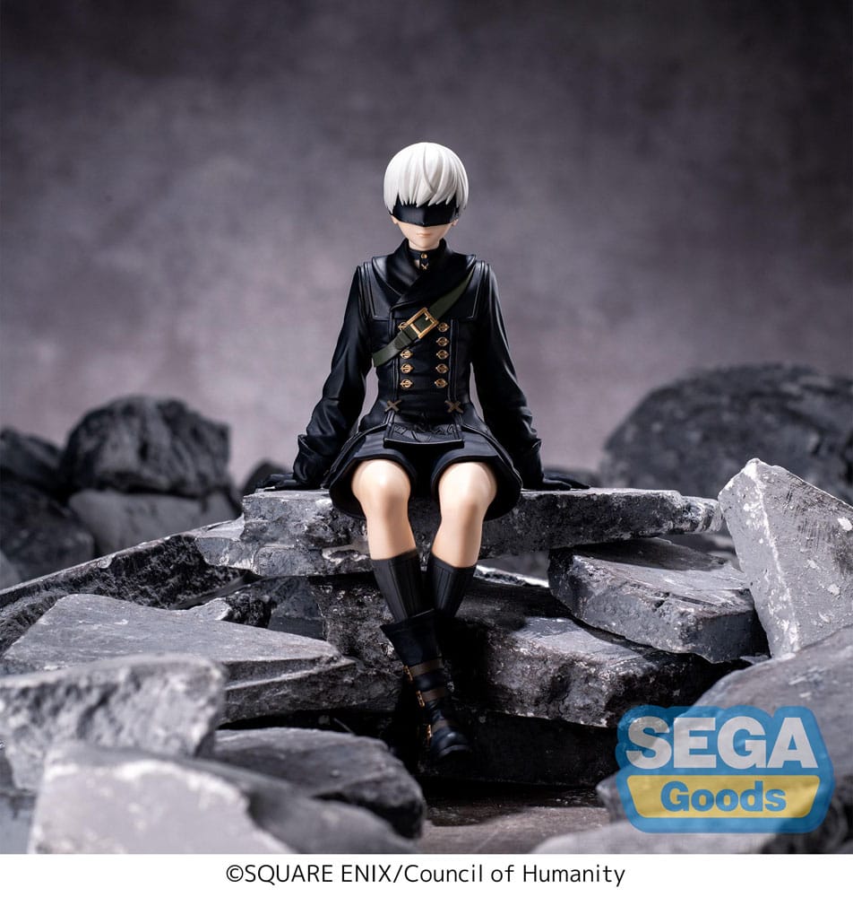 NieR:Automata Ver1.1a PM Perching PVC Statue 9S 15 cm