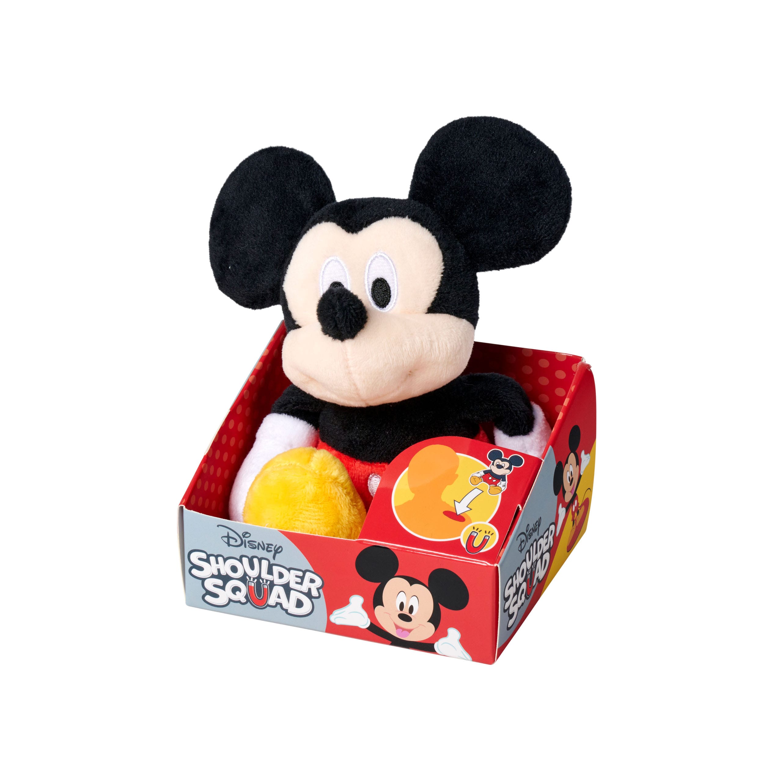 Disney Plüschfigur Mickey Shoulder Rider 12 cm