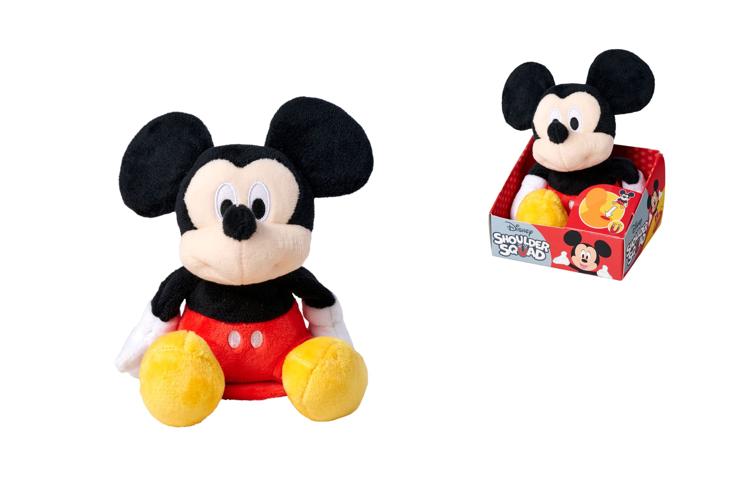 Disney Plüschfigur Mickey Shoulder Rider 12 cm