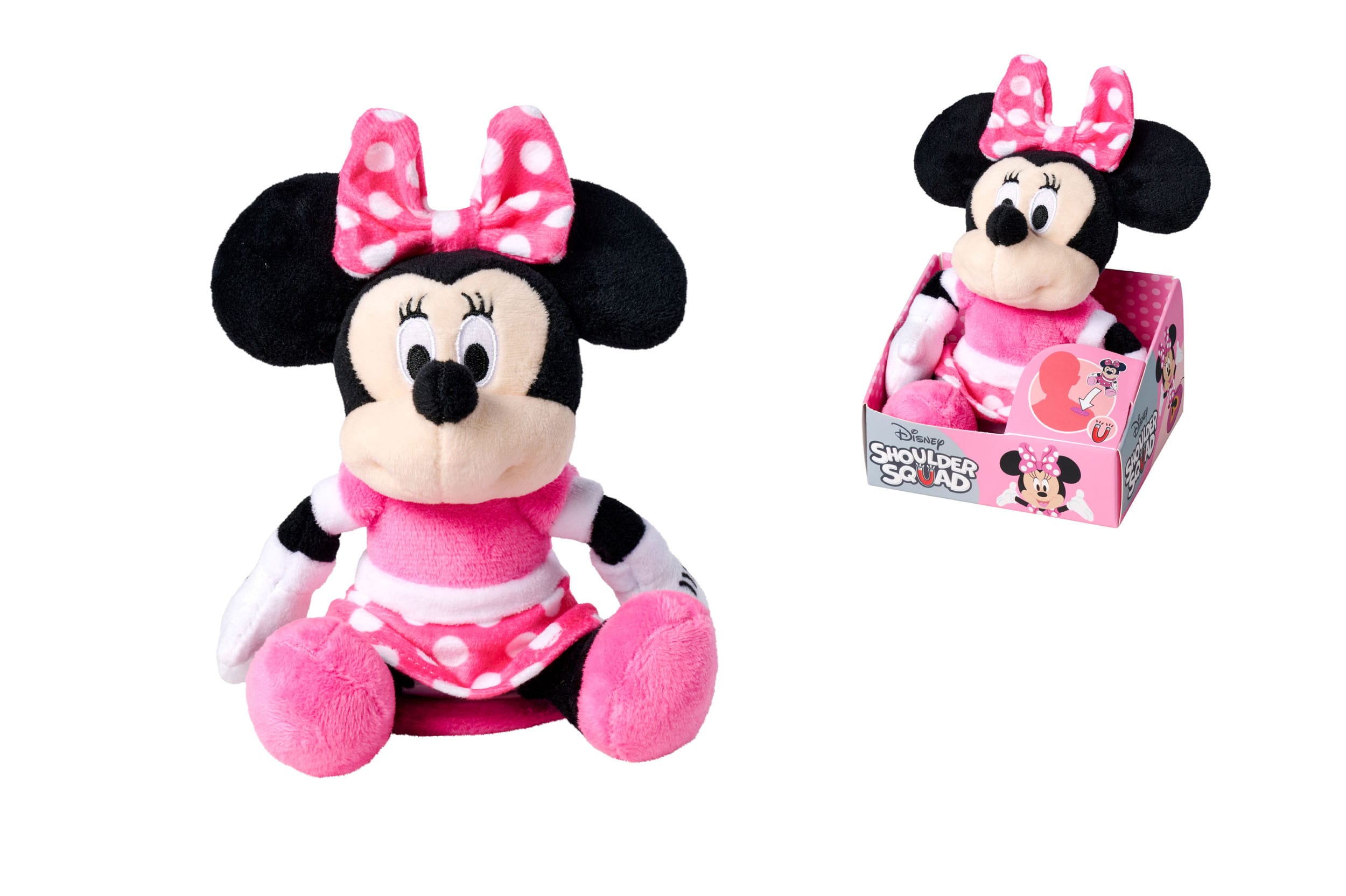 Disney Plüschfigur Minnie Shoulder Rider 12 cm