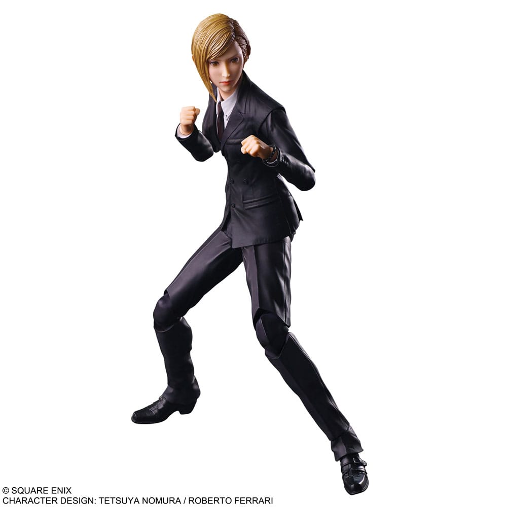Final Fantasy VII Rebirth Play Kai Arts Actionfigur Elena 24 cm