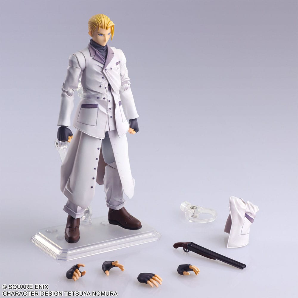 Final Fantasy VII Bring Arts Actionfigur Rufus Shinra 15 cm