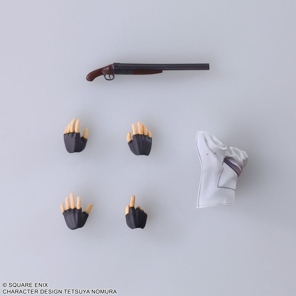 Final Fantasy VII Bring Arts Actionfigur Rufus Shinra 15 cm