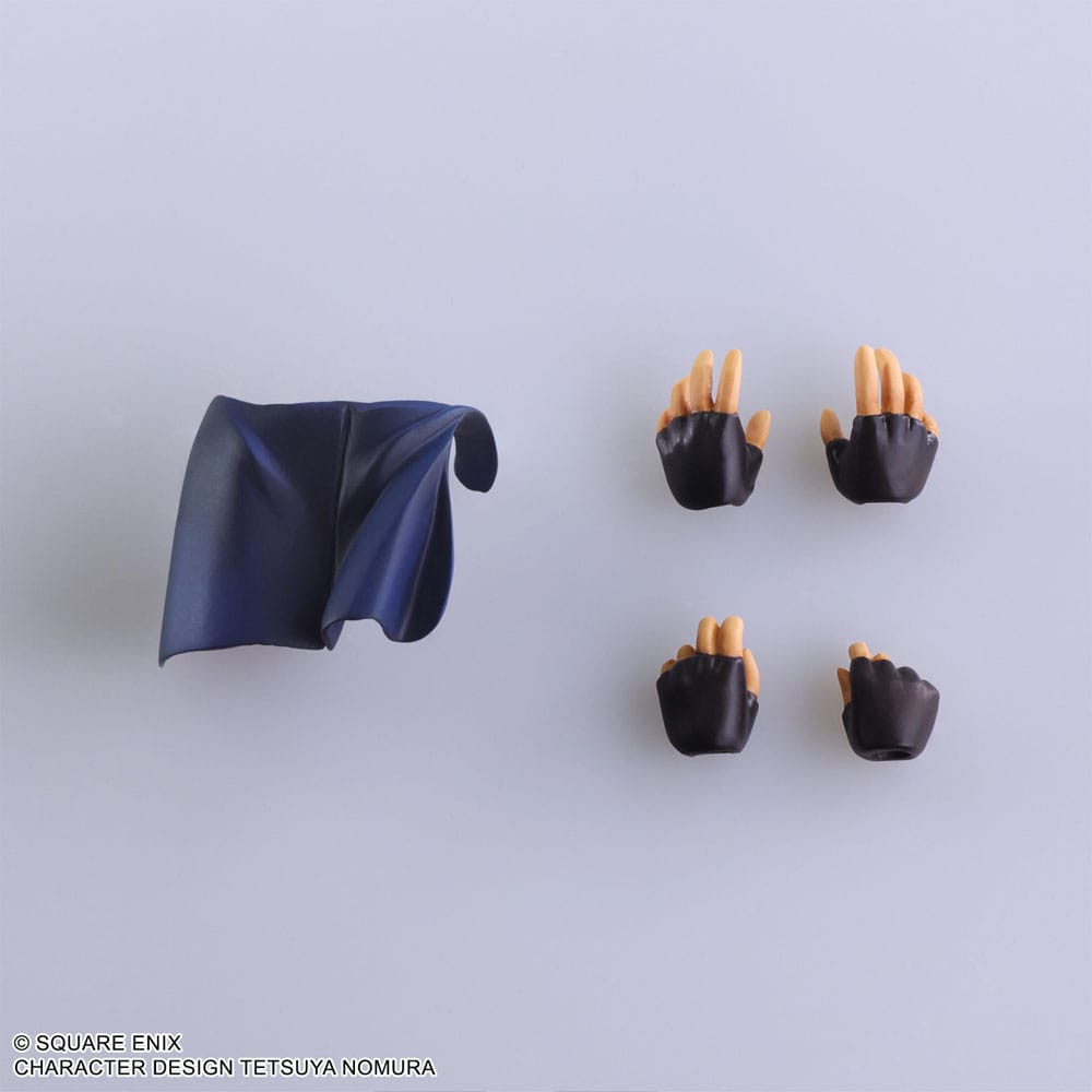 Final Fantasy VII Bring Arts Actionfigur Rude 16 cm