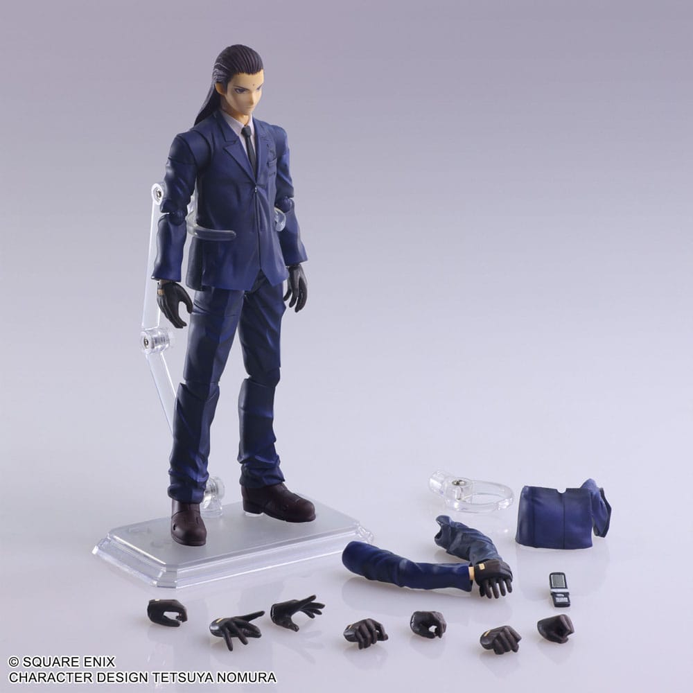 Final Fantasy VII Bring Arts Actionfigur Tseng 15 cm