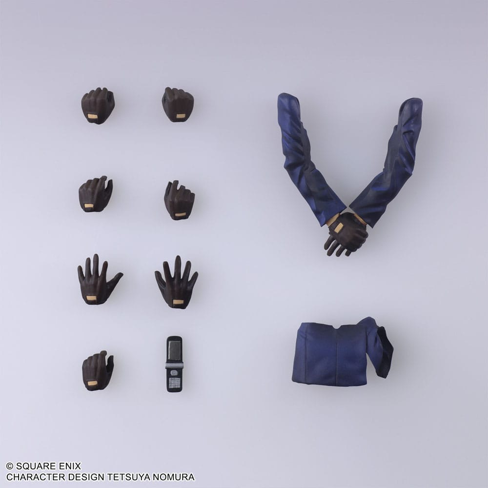 Final Fantasy VII Bring Arts Actionfigur Tseng 15 cm