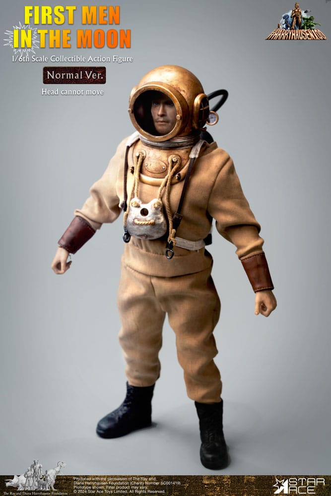 Die erste Fahrt zum Mond Actionfigur 1/6 First Men in the Moon (1964) 30 cm
