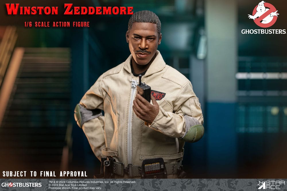 Ghostbusters (1984) Actionfigur 1/6 Winston Zeddemore 30 cm