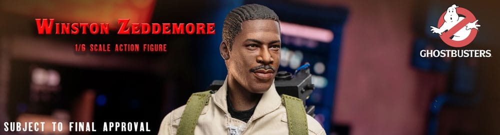 Ghostbusters (1984) Actionfigur 1/6 Winston Zeddemore 30 cm
