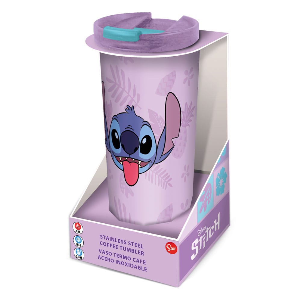 Lilo & Stitch Edelstahl-Trinkbecher Stitch Palms