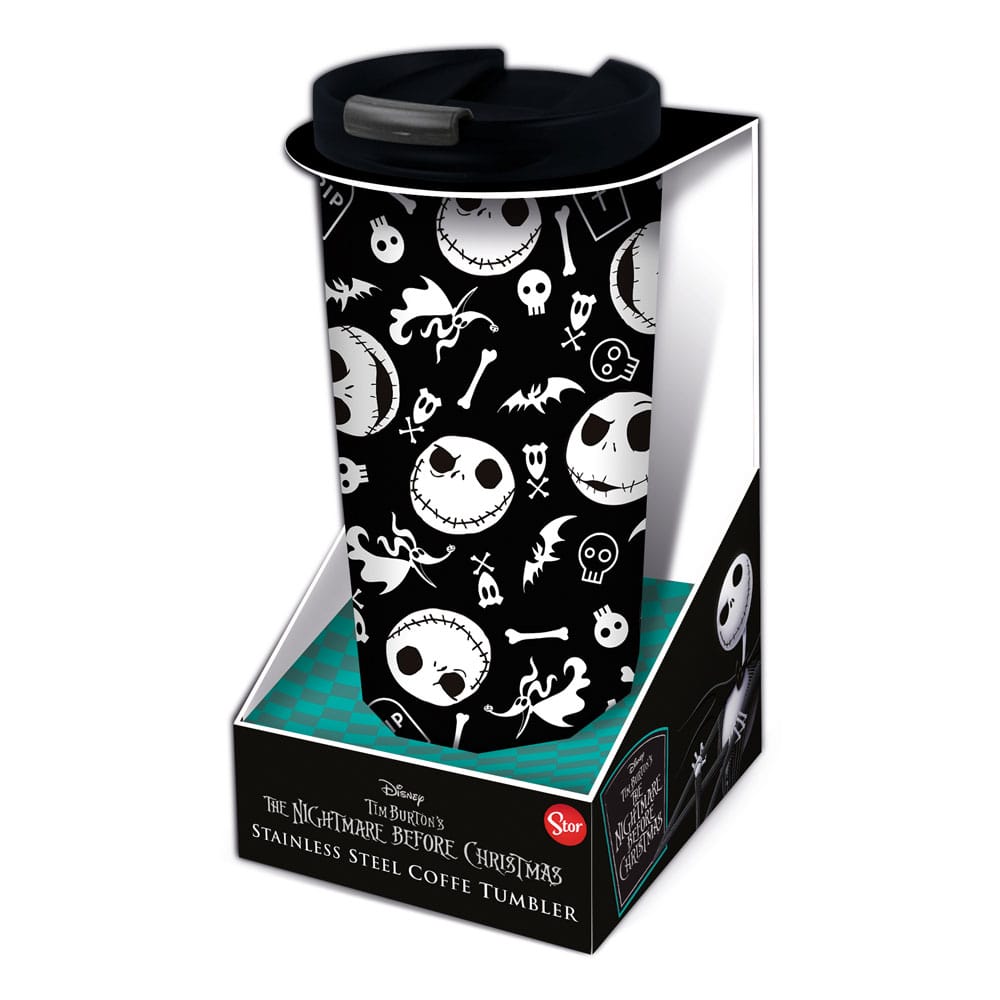 Nightmare before Christmas Edelstahl-Trinkbecher Jack´s Face