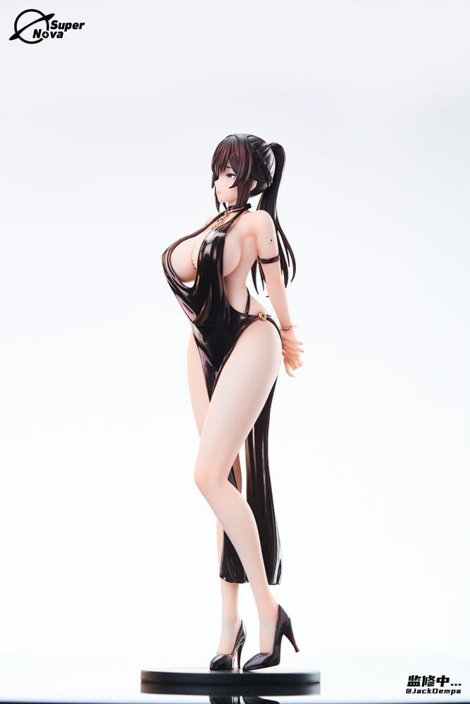 Original Character Statue 1/6 Shiho Miyamae Party Dress Ver. Illustrated by JackDempa 27 cm