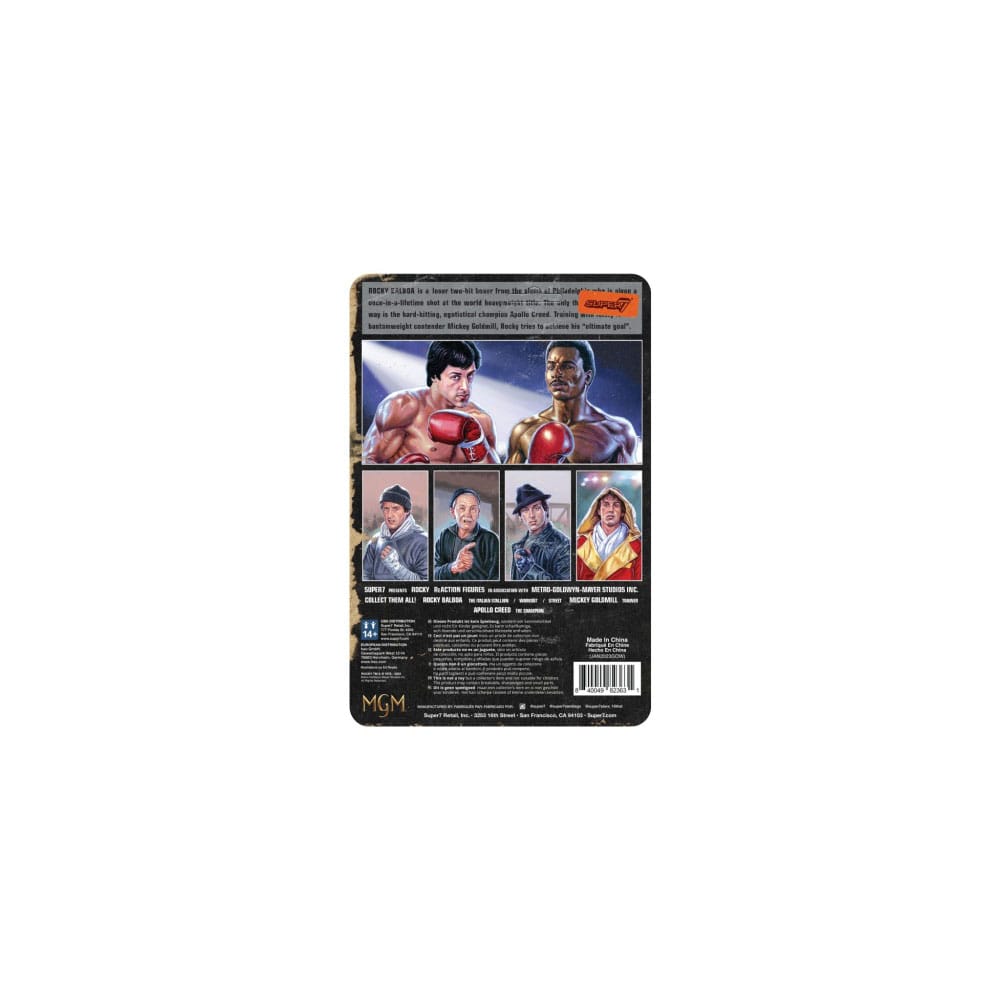 Rocky ReAction Actionfigur Wave 03 Rocky Street (Rocky I) 10 cm