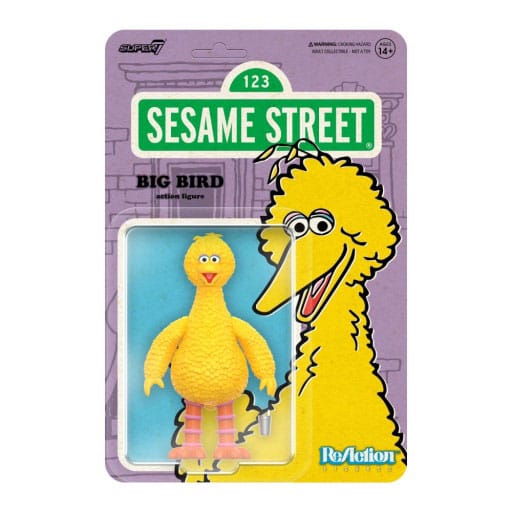 Sesamstraße ReAction Actionfigur Wave 03 Bibo 10 cm