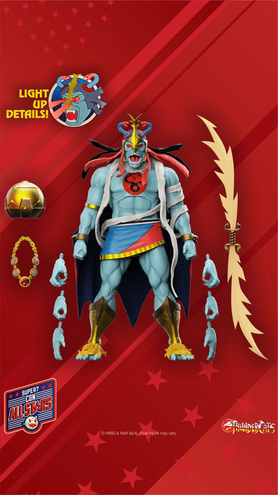 Thundercats Ultimates Actionfigur Mumm-Ra (LED Eyes) 18 cm