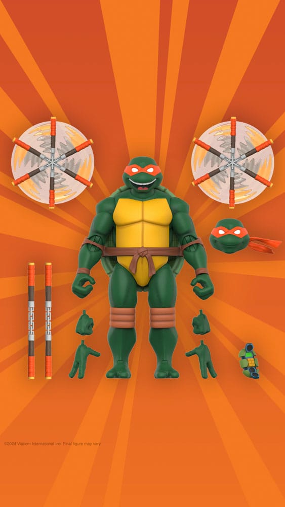 Teenage Mutant Ninja Turtles Ultimates Actionfigur Wave 12 Michelangelo 18 cm