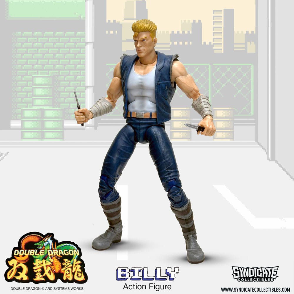 Double Dragon Deluxe Actionfigur 1/12 Billy 18 cm