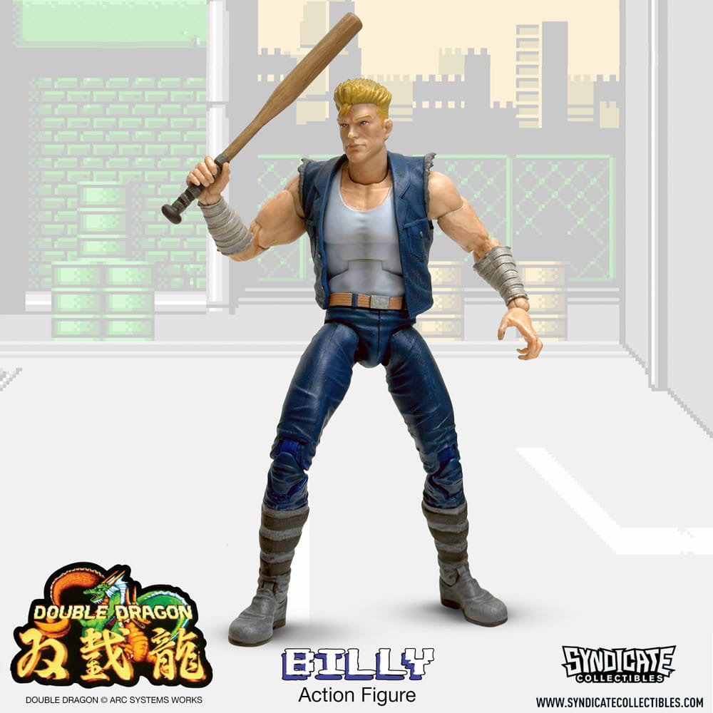 Double Dragon Deluxe Actionfigur 1/12 Billy 18 cm
