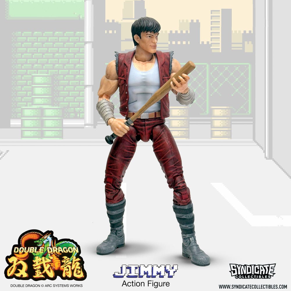 Double Dragon Deluxe Actionfigur 1/12 Jimmy 18 cm