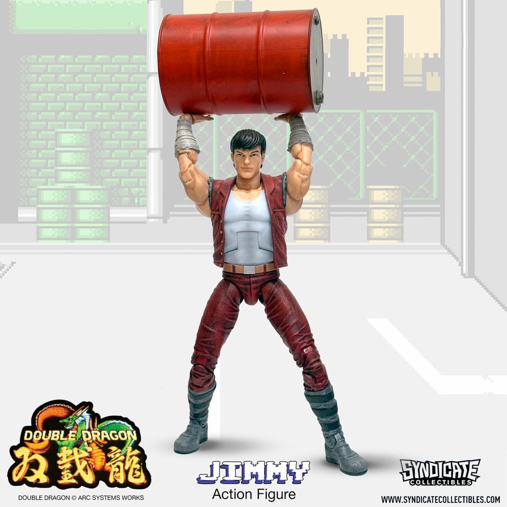 Double Dragon Deluxe Actionfigur 1/12 Jimmy 18 cm