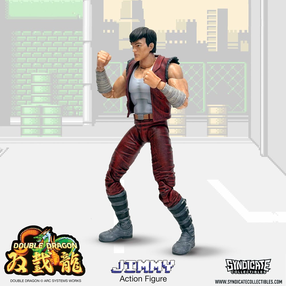 Double Dragon Deluxe Actionfigur 1/12 Jimmy 18 cm
