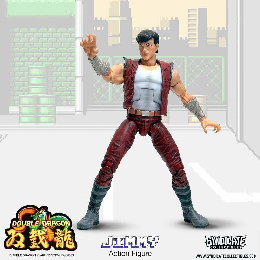 Double Dragon Deluxe Actionfigur 1/12 Jimmy 18 cm