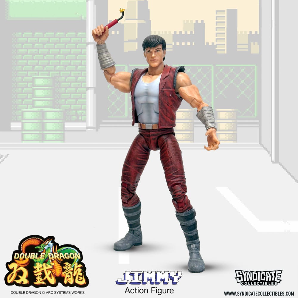 Double Dragon Deluxe Actionfigur 1/12 Jimmy 18 cm
