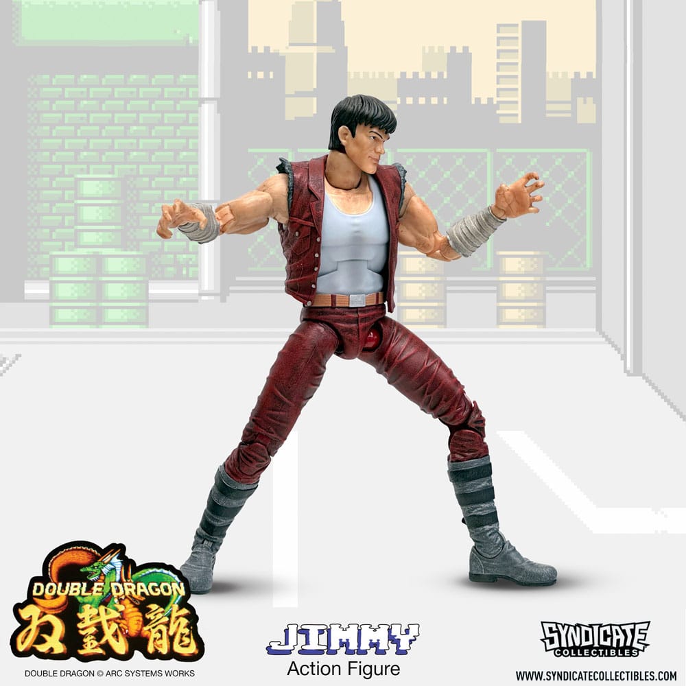 Double Dragon Deluxe Actionfigur 1/12 Jimmy 18 cm
