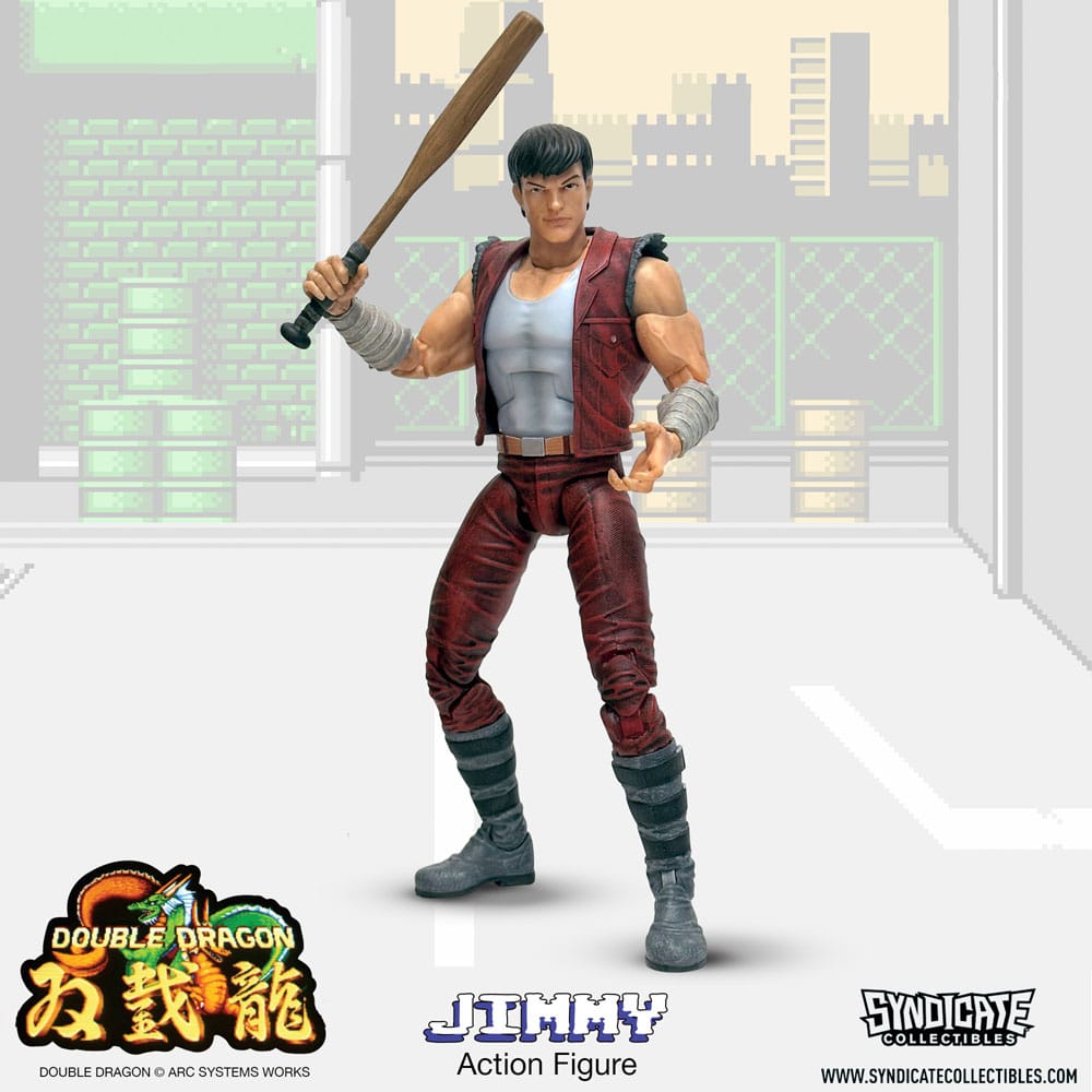 Double Dragon Deluxe Actionfigur 1/12 Jimmy 18 cm