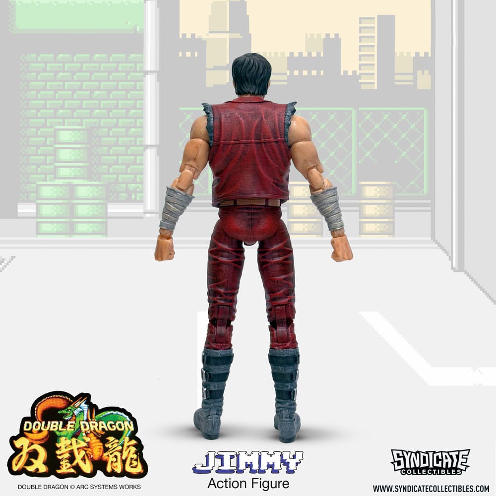 Double Dragon Deluxe Actionfigur 1/12 Jimmy 18 cm